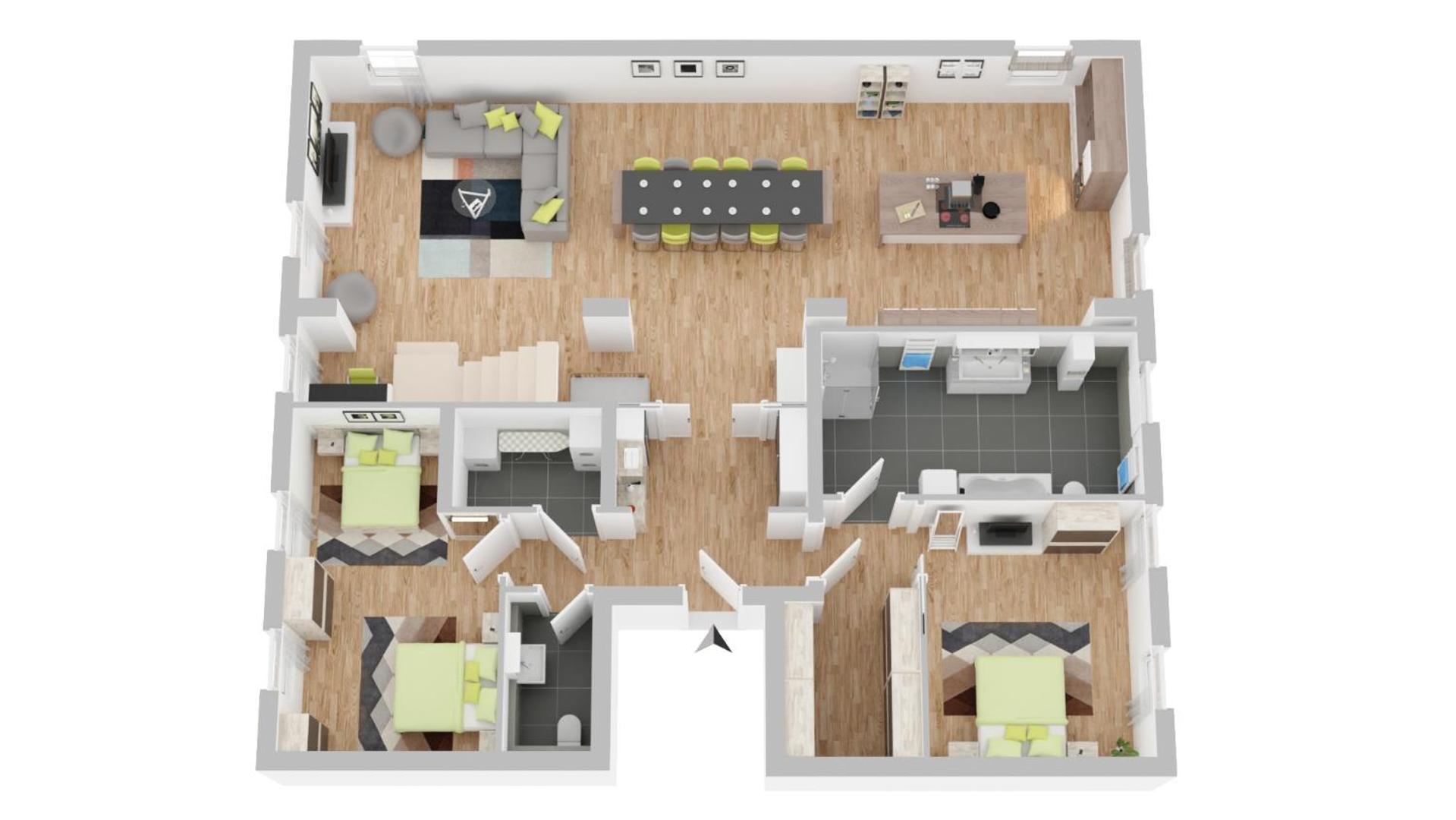 Dnd Design Loft I 170Qm I Parken I Balkon I Workstation I Netflix I Kaffee I Waschmaschine I Trockner I Xbox I Ausblick Apartment Wurzburg Bagian luar foto